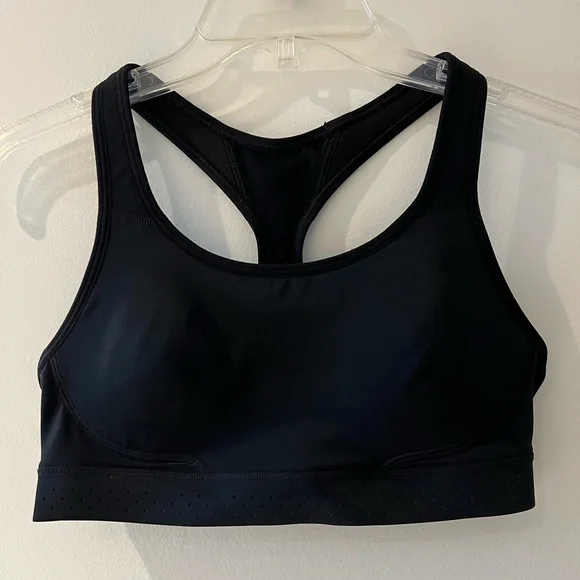 Champion High Impact Sports Bra Black
Racerback Hook Back Size S - Picture 1 of 8
